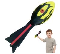 Jorzer Lanzar Juguetes para niños PU Espuma aerodinámica Rocketball lanzando Juguete para Lanza a Larga Distancia Juguetes al Aire Libre Regalos Estilo Deportivo 2..