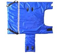 Jorzer Manta de Cabra, Impermeable, Gruesa y cálida Manta para Pantorrilla, Suministros profilácticos Ajustables para Cabras para Invierno, Clima frío, Suministros para Mascotas al Aire Libre.-