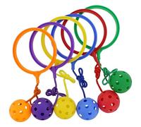 Jorzer Niños Tobillo Saltar Pelota Anillo de Salto Juguete Coordinación Fitness Deportes Juego de Pelota para Niños Niñas 6PCS Juguetes y Juegos Saltar Anillo Juguetes Tobillo Deportes.