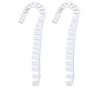 Jorzer Protector de Hoja de Palo de Hockey, Cubiertas de Hoja de patín de Hockey de PE Resistentes a desgarros para Accesorios de Entrenamiento, Equipo, Engranaje, 2 uds.-