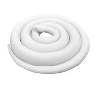 Jorzer Serpiente de Goma Realista, Juguete Suave Blanco, Serpiente Que Mueve su Lengua, Broma Flexible para Adultos y niños, Juguetes de Juego de 47 Pulgadas..