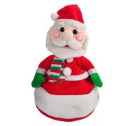 Jorzer Sombrero de Navidad para Cantar y Bailar, Columpio eléctrico, Sombrero de Papá Noel en Movimiento, Gorro de Juguete de Felpa Musical para Adultos, Suministros para Fiestas para niños