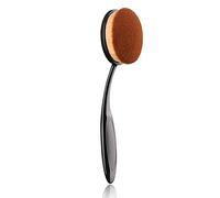 JOSALINAS Cepillo de maquillaje ovalado 1# mejorado de aplicación rápida e impecable, cepillo de dientes para base, corrector, colorete, crema líquida, polvo, herramienta de mezcla cosmética, 1 unidad