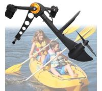 JOSBY Dispositivo de propulsión a Pedal, Robusto y Duradero, Fabricado en aleación de Aluminio, para una Mejor Experiencia de Pesca y Kayak, Ideal para Kayaks con Radar y Botes inflables de Pesca