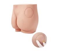 JOSBY Modelo de entrenamiento de inyección intramuscular de nalgas, práctica de estudiantes de medicina, herramienta de práctica de simulador de inyección, para educación médica a estudiantes,