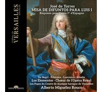 Jose de Torres José De Torres: Misa De Difuntos Para Luis I (CD) Album