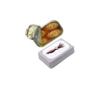José Gourmet | Salsa Especiada De Calamares - 120 Gr (Escurrido 75 Gr) | Calamares Enlatados | Pescado enlatado