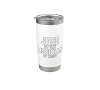 Jose Meme Disfraz de músico de Halloween Gen Z Millennial José Vaso térmico de acero inoxidable de doble pared