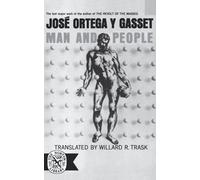 José Ortega y Gasset Man and People (Tapa blanda)
