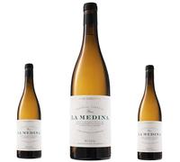 José Pariente - Vino Blanco Rueda Ecológico | Verdejo de viñas viejas | Fermentado y criado 10 meses sobre lías en hormigón | 13,5% Vol | 3 Botellas 75cl