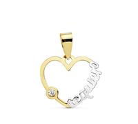 Jose Peón Colgante 18k bicolor te quiero