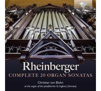 Christian von Blohn – Rheinberger: 20 sonatas completas para órgano – CD – Edición en caja