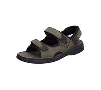 Josef Seibel 10236 Hombre Sandalia con Pulsera, Gris (Asphalt/Kombi 751 781), 43 EU