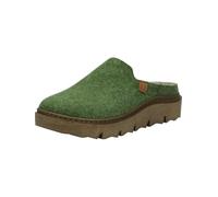 Josef Seibel Carmaux.01 - Pantuflas para mujer, ancho G (normal), plantilla intercambiable, Verde 600, 41 EU