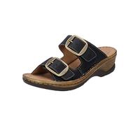 Josef Seibel Catalonia 76, Sandalia Mujer, Negro, 40 EU