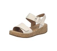 Josef Seibel Evita.05 - Sandalias clásicas para mujer, anchura G (normal), marfil, 39 EU