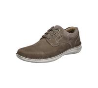 Josef Seibel Hombre Calzado cómodo Anvers 36, de Caballero Zapatos con Cordones,Extra Ancha (K),Plantilla Desmontable,Marrón (Vulcano),47 EU / 12 UK