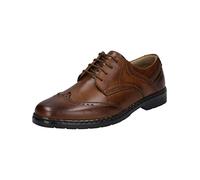 Josef Seibel Hombre Calzado de Negocios Alastair 14, de Caballero Zapatos con Cordones,Ancho K (Extra_Ancha),Plantilla Desmontable,Marrón (Cognac),40 EU / 6.5 UK