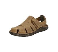 Josef Seibel Hombre Zapatos Bajos de Velcro Maverick 01, de Caballero Zapatos Bajos,Ancho G (Normal),Marrón (Castagne),49 EU / 14 UK