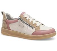 Josef Seibel Jade 05 - Zapatillas de piel con cordones para mujer con cremallera lateral y plantilla extraíble, Rosa Multi, 40 EU