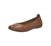 Josef Seibel Mujer Bailarinas clásicas,Zapatos Planos,Zapatos Bailarinas Fenja 01, señora Bailarinas,Ancho G (Normal),Marrón (Camel),42 EU / 8 UK