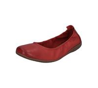 Josef Seibel Mujer Bailarinas clásicas,Zapatos Planos,Zapatos Bailarinas Fenja 01, señora Bailarinas,Ancho G (Normal),Rojo (Rot),42 EU / 8 UK