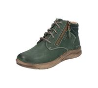 Josef Seibel Mujer Botines con Cordones Conny 52, señora Botines,Ancho G (Normal),Plantilla Desmontable,Impermeable,Verde (grün),39 EU / 6 UK