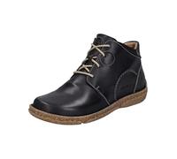 Josef Seibel Mujer Botines con cordones Neele 46, señora Botines,Ancho G (normal),plantilla desmontable,Negro (schwarz),38 EU / 5 UK