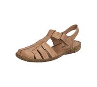 Josef Seibel Mujer Sandalia con Tiras Rosalie 48, señora Sandalias,Ancho G (Normal),Zapato de Verano,Sandalia de Verano,Marrón (Cognac),38 EU / 5 UK