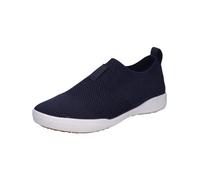 Josef Seibel Mujer Sin Cordones Sina 64, señora Zapatillas,Ancho G (Normal),Plantilla Desmontable,Transpirable,Zapato bajo,Azul (Blau),44 EU / 9.5 UK
