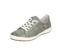 Josef Seibel Mujer Zapatillas Bajas Caren 01, señora Zapatillas,Ancho G (Normal),Plantilla Desmontable,cordón,Ocio,Verde (Mint),45 EU / 10 UK