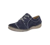 Josef Seibel Mujer Zapatillas Bajas Fergey 20, señora Zapatillas,Ancho G (Normal),Plantilla Desmontable,Azul (Ocean-Kombi),41 EU / 7 UK