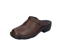 Josef Seibel Mujer Zuecos Betsy, señora Zuecos,Ancho G (Normal),Slides,Slip On,Zapatos Casuales,Zapatos de jardín,Marrón (Brandy),37 EU / 4 UK