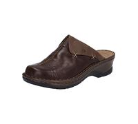 Josef Seibel Mujer Zuecos Catalonia 48, señora Zuecos,Ancho G (Normal),Pantuflas,Slides,Slip On,Zapatos Casuales,Marrón (Brasil),43 EU / 9 UK