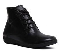 JOSEF SEIBEL Naly 09 Mujer Cordones Botines de Piel en Negro Talla UK 4-8