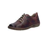 Josef Seibel Neele 70 - Zapatos bajos para mujer (piel), Burdeos 410, 40 EU