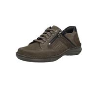 Josef Seibel New Anvers 02 Mocasines Hombre Cuero Nappa, Granito Combi, 43 EU Weit