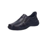 Josef Seibel New.Anvers.22 - Zapatos de negocios para hombre, ancho K (extra ancho, plantilla intercambiable), Negro , 46 EU Weit