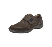 Josef Seibel New Anvers 83 - Zapatillas de velcro para hombre, ancho K (extra ancho), plantilla intercambiable, asfalto, 40 EU X-Ancho