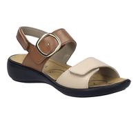 Josef Seibel Sandalia Ibiza 12 | creme-coñac, Crema Coñac, 38 EU