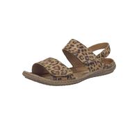 Josef Seibel Sandalias clásicas de mujer Caitlyn.04, ancho G (normal), leopardo, 42 EU