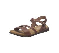 Josef Seibel Sandalias clásicas de mujer Fabricia.02, ancho G (normal), coñac, 42 EU