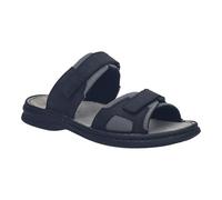 Josef Seibel Sandalias clásicas para hombre Max.75, ancho G (normal), Color negro., 40 EU