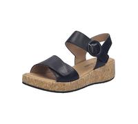 Josef Seibel Sandalias clásicas para mujer Evita.05, ancho G (normal), Negro , 40 EU