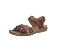 Josef Seibel Sandalias clásicas para mujer Ivy.08, ancho G (normal), Color rojo., 40 EU