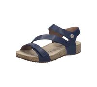 Josef Seibel Sandalias clásicas para mujer Tonga.25, ancho G (normal), azul (ocean), 36 EU