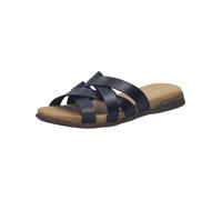 Josef Seibel Sandalias para mujer Fabricia.05, pantuflas para mujer, ancho G (normal), Negro , 39 EU