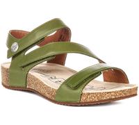 Josef Seibel Tonga 25 S-Jos Sandalia Para Mujer De Tobillo Verde EU 36-42