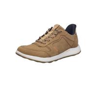 Josef Seibel Zapatillas bajas Clint.03 para hombre, ancho G (normal), plantilla intercambiable, nogal, 45 EU
