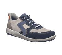 Josef Seibel Zapatillas bajas Enrico 34 para hombre, ancho G (normal), plantilla intercambiable, Indigo Multi, 47 EU